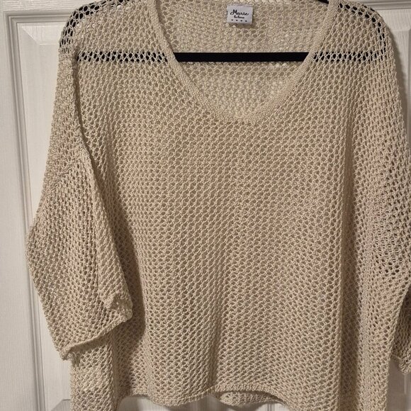 MARIE LA LUNE - Made in Italy - Boxy type Sweater - ONE SIZE - Picture 1 of 8